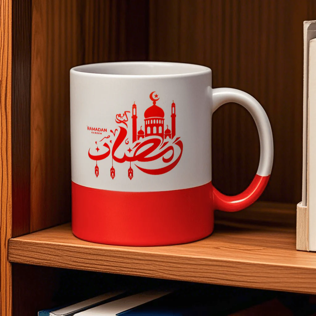 3D Thermal Transfer Printing Pixel-Perfect Muslim Photo Mug Cup(MC01) - Image 11