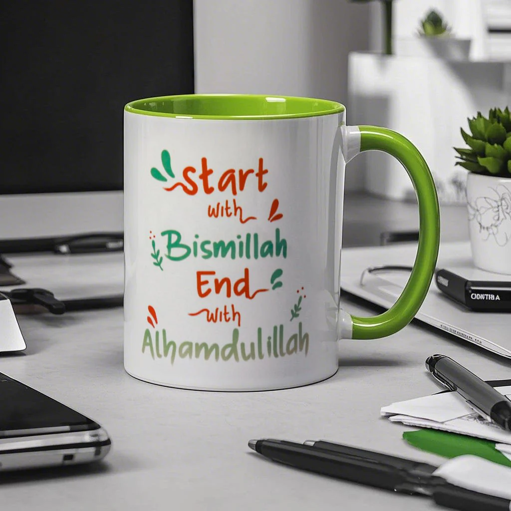 3D Thermal Transfer Printing Pixel-Perfect Muslim Photo Mug Cup(MC01) - Image 2
