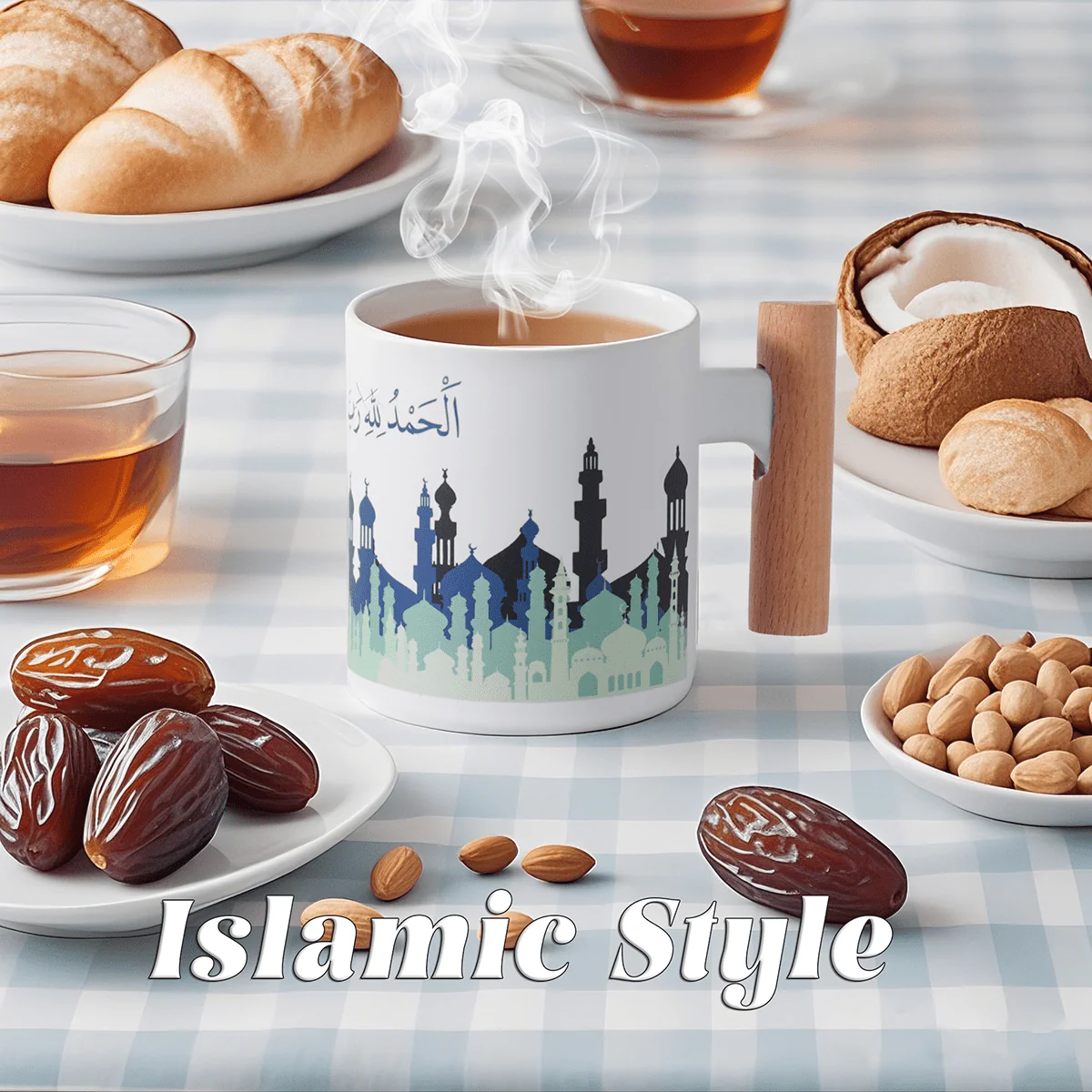 3D Thermal Transfer Printing Pixel-Perfect Muslim Photo Mug Cup(MC01) - Image 21