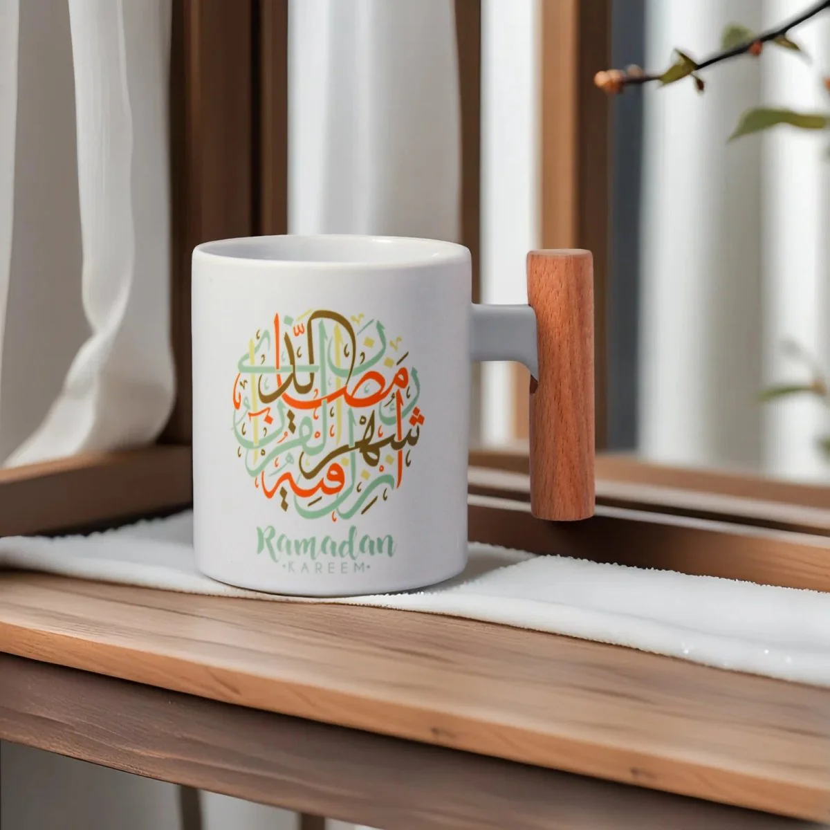 3D Thermal Transfer Printing Pixel-Perfect Muslim Photo Mug Cup(MC01) - Image 23