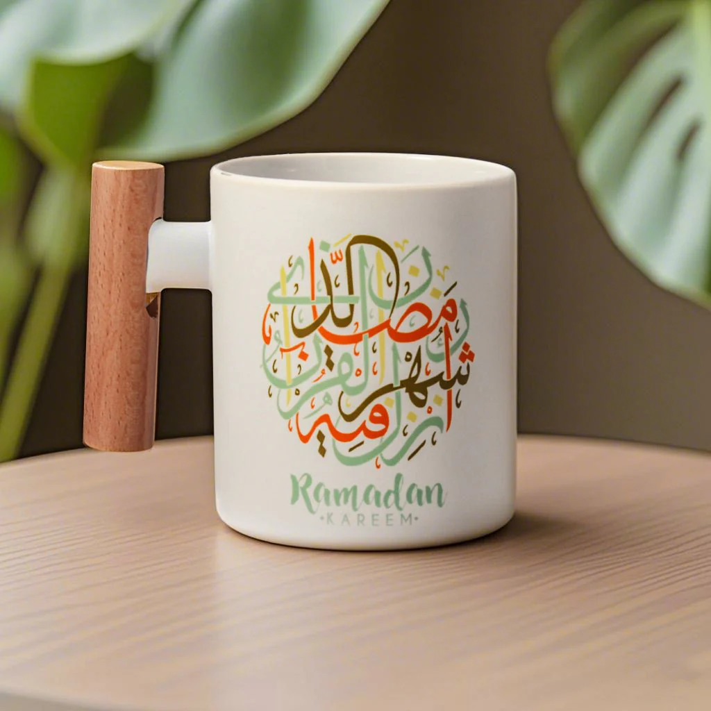 3D Thermal Transfer Printing Pixel-Perfect Muslim Photo Mug Cup(MC01) - Image 24
