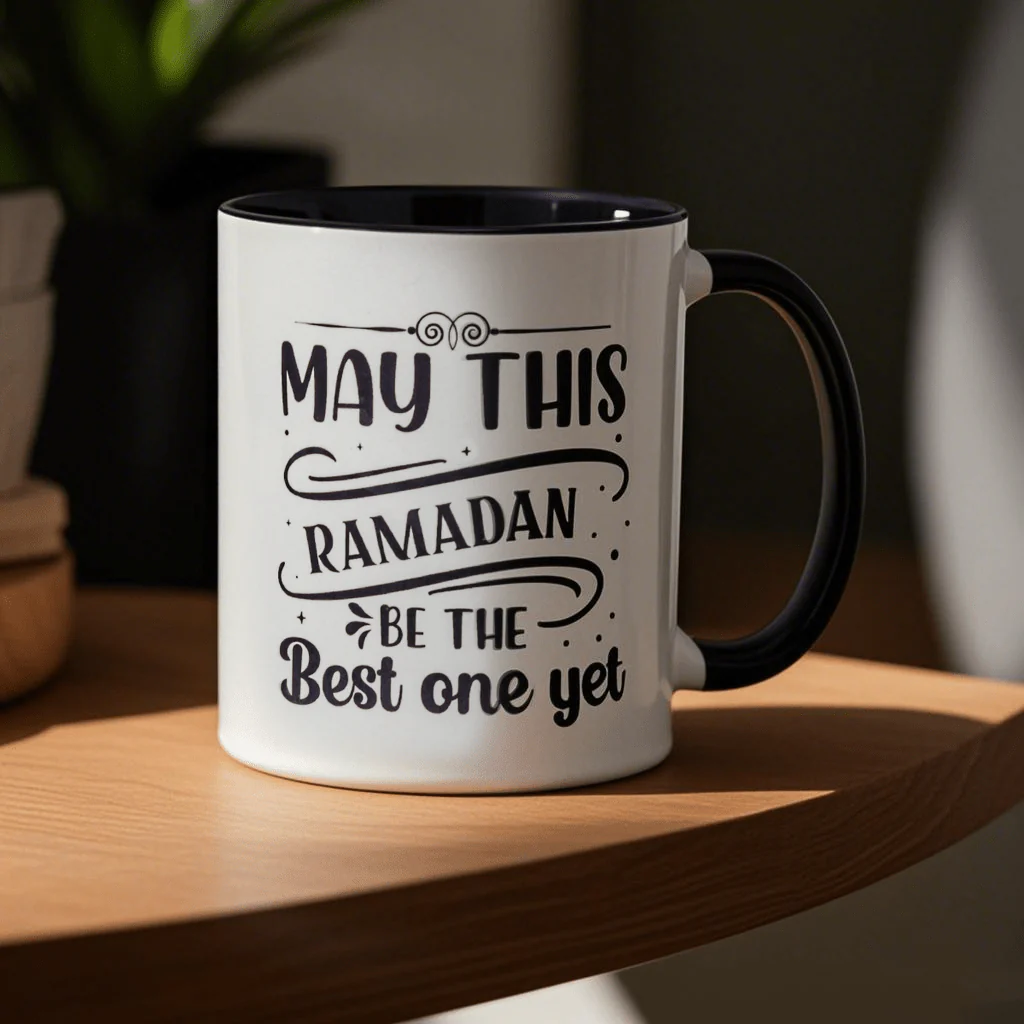 3D Thermal Transfer Printing Pixel-Perfect Muslim Photo Mug Cup(MC01) - Image 3