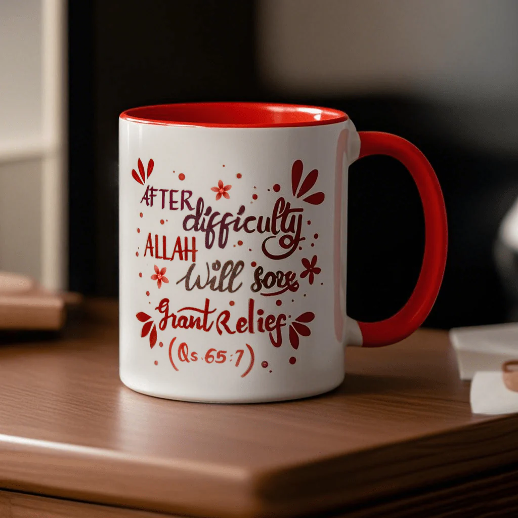 3D Thermal Transfer Printing Pixel-Perfect Muslim Photo Mug Cup(MC01) - Image 4