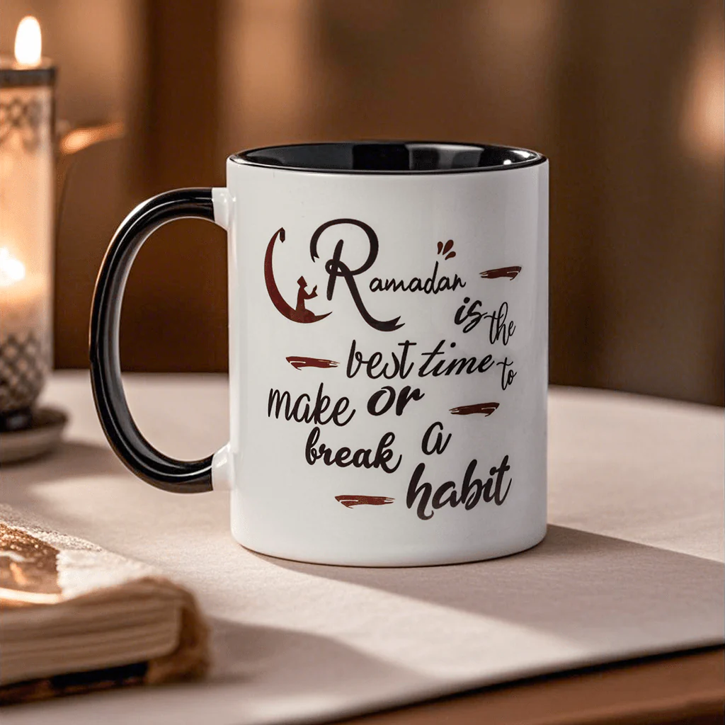 3D Thermal Transfer Printing Pixel-Perfect Muslim Photo Mug Cup(MC01) - Image 41
