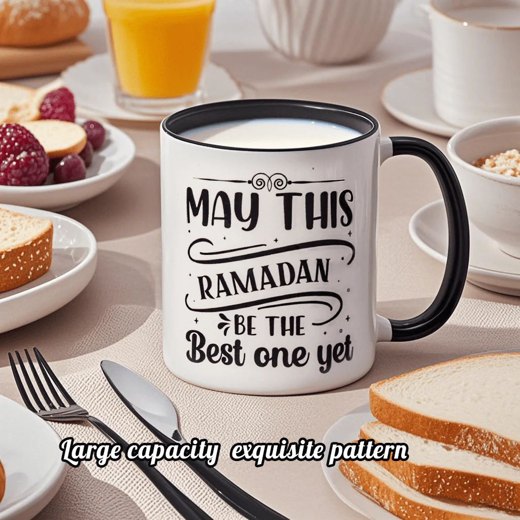 3D Thermal Transfer Printing Pixel-Perfect Muslim Photo Mug Cup(MC01) - Image 44