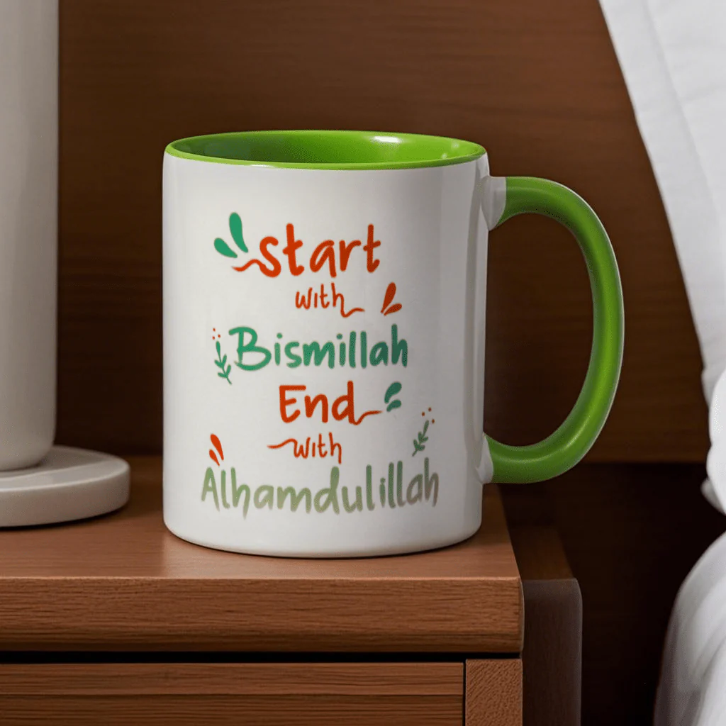 3D Thermal Transfer Printing Pixel-Perfect Muslim Photo Mug Cup(MC01) - Image 46