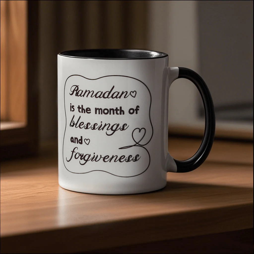 3D Thermal Transfer Printing Pixel-Perfect Muslim Photo Mug Cup(MC01) - Image 6