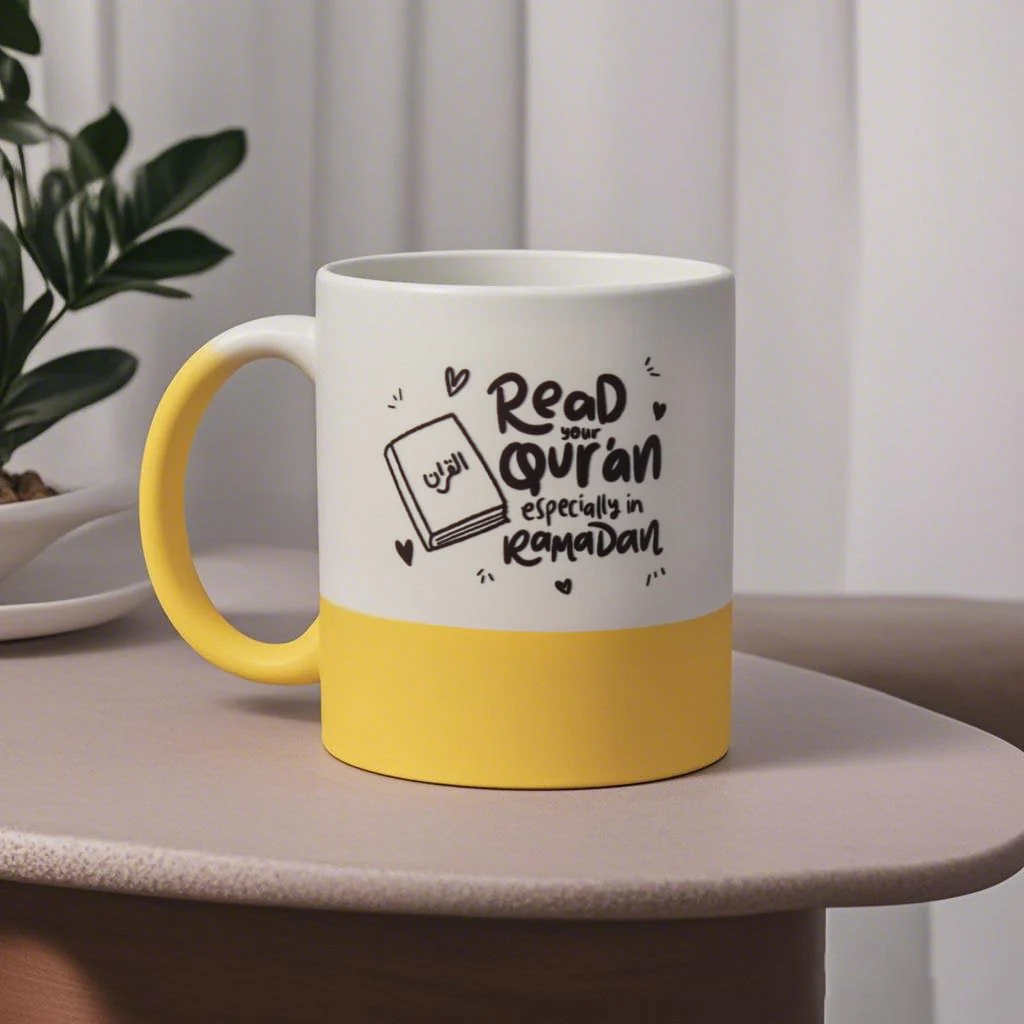 3D Thermal Transfer Printing Pixel-Perfect Muslim Photo Mug Cup(MC01) - Image 8