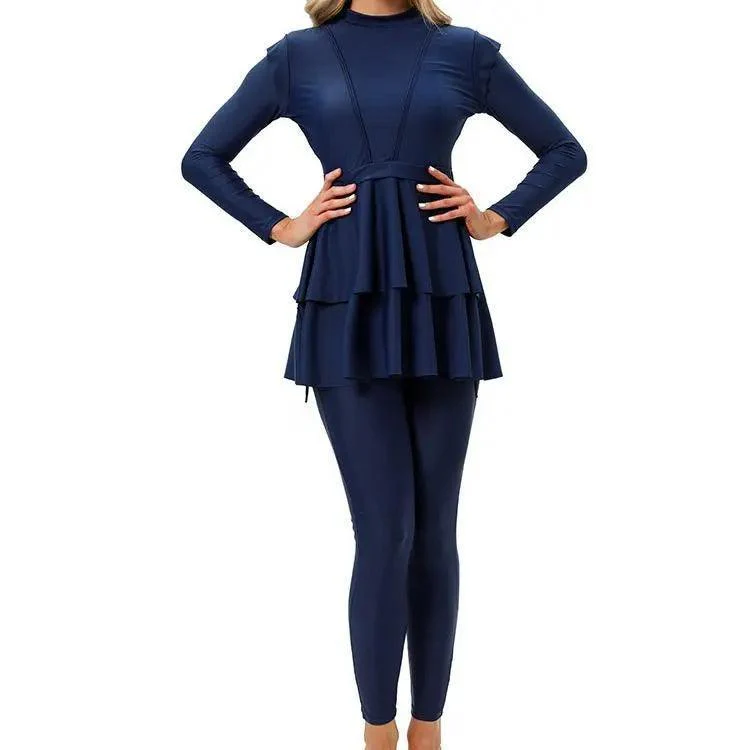 3pcs Burkini Modest Swimsuit | Burkini Swimsuit For Muslimas (MB002) - Image 4