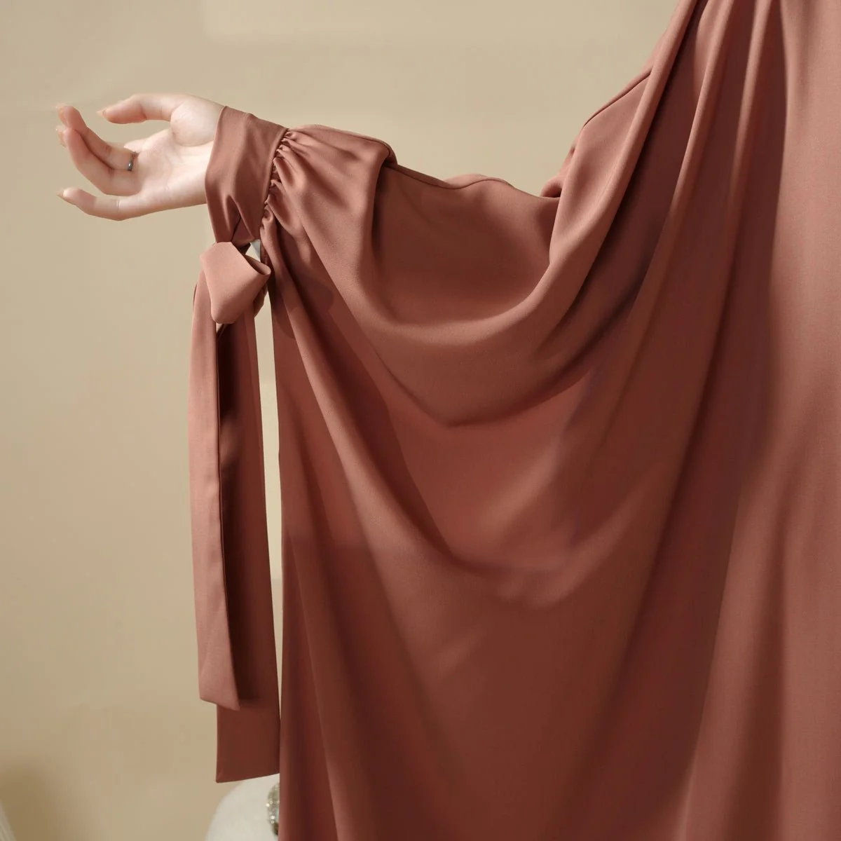 5-Piece Set Farasha Abaya, Premium Farasha Textured Open Abaya (MOA095) - Image 19