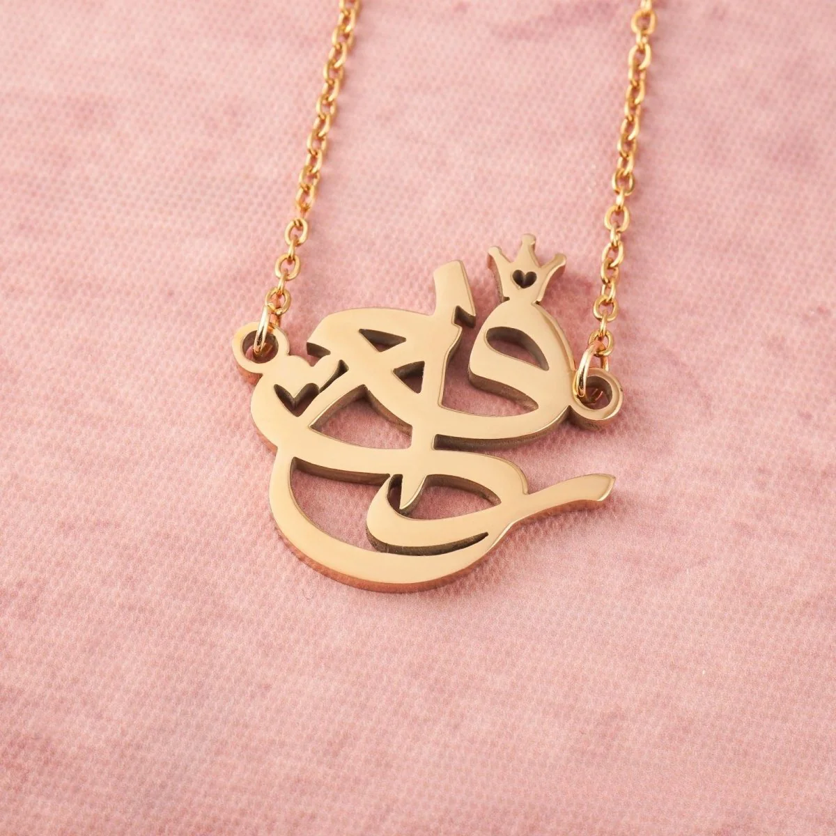 Arabic Calligraphy Name Necklace – Muslim Women Pendant Collection (MAC407) - Image 16