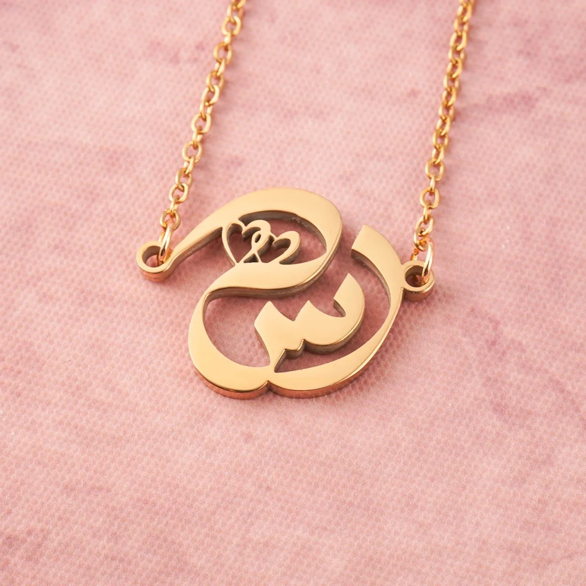 Arabic Calligraphy Name Necklace – Muslim Women Pendant Collection (MAC407) - Image 5