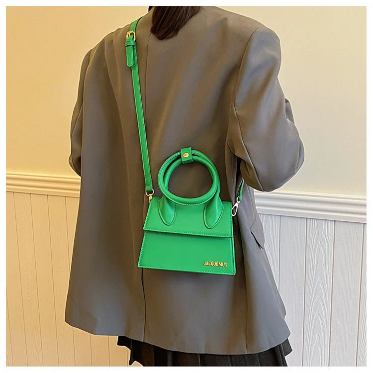 Artificial Leather Versatile Crossbody Handbag (MAC234) - Image 12