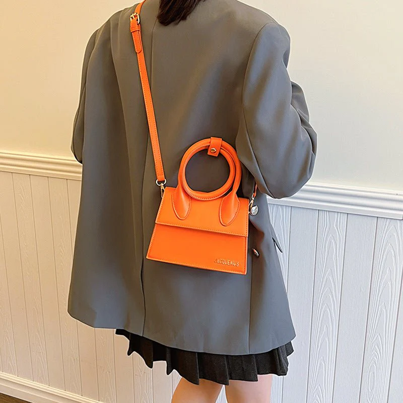 Artificial Leather Versatile Crossbody Handbag (MAC234) - Image 3