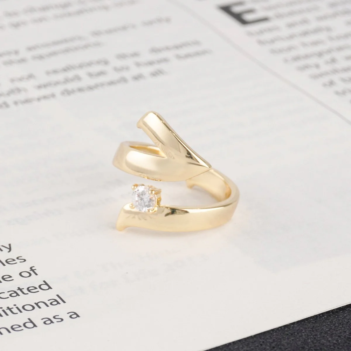 Artisan Asymmetric Diamond Ring Edgy Glamour for Standout Moments (MAC282) - Image 10