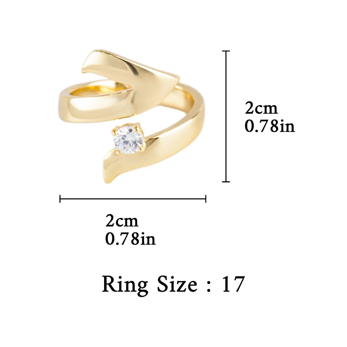 Artisan Asymmetric Diamond Ring Edgy Glamour for Standout Moments (MAC282) - Image 7