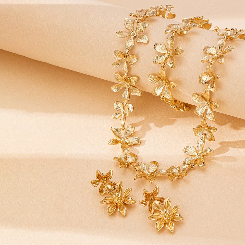 Artisan Floral Coordinating Jewelry Set (MAC326) - Image 3