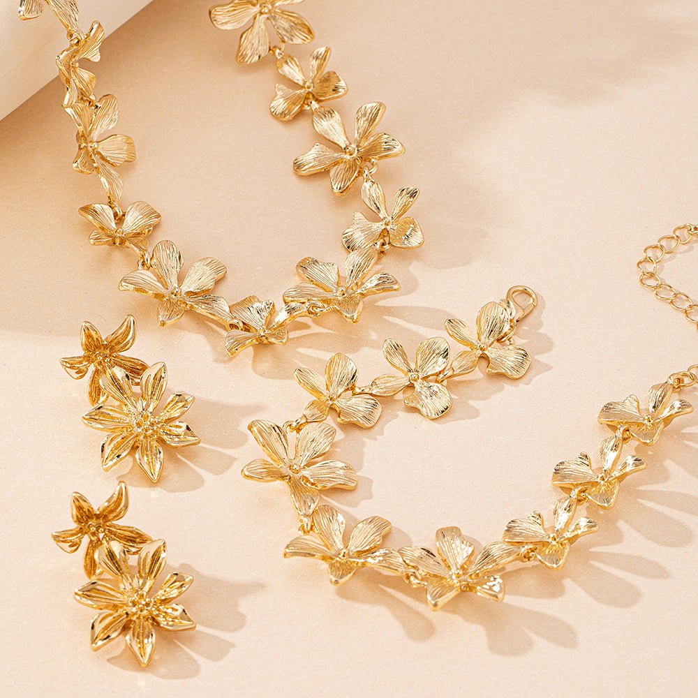 Artisan Floral Coordinating Jewelry Set (MAC326) - Image 4