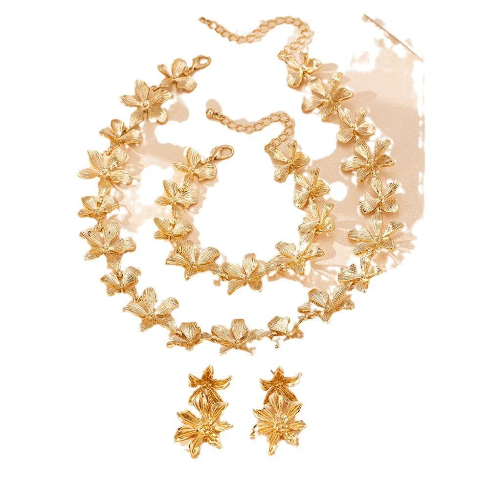 Artisan Floral Coordinating Jewelry Set (MAC326) - Image 5