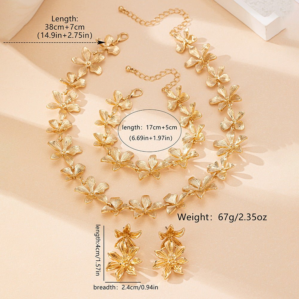Artisan Floral Coordinating Jewelry Set (MAC326) - Image 6