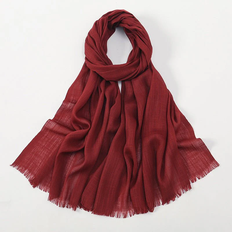 Bamboo Cotton Hijab Scarf(MH208) - Image 13