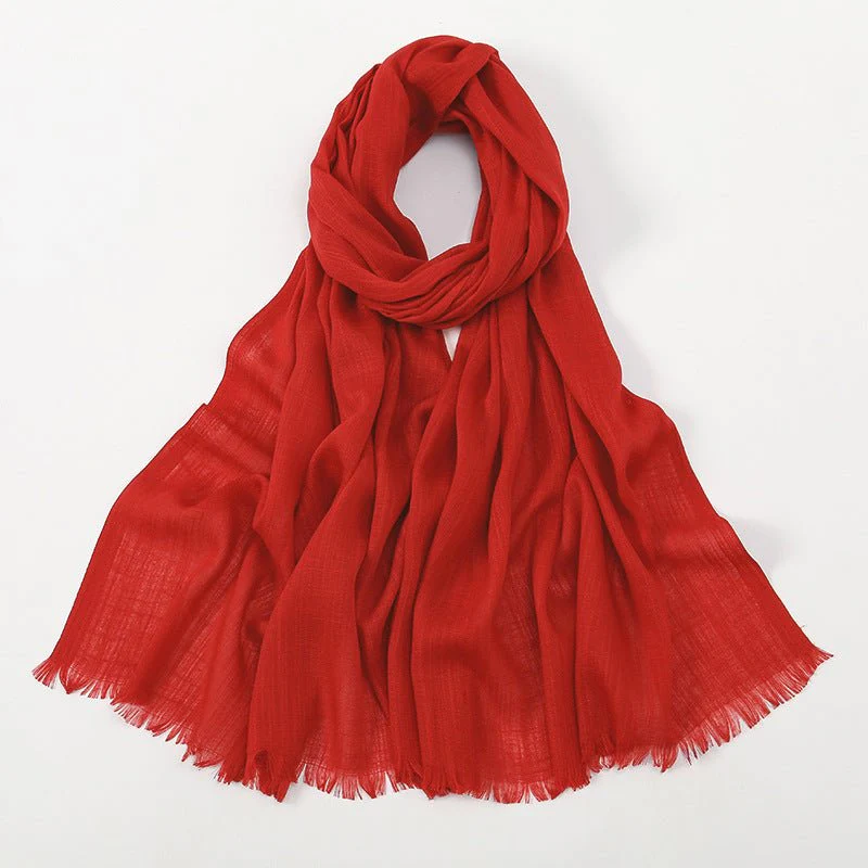 Bamboo Cotton Hijab Scarf(MH208) - Image 14