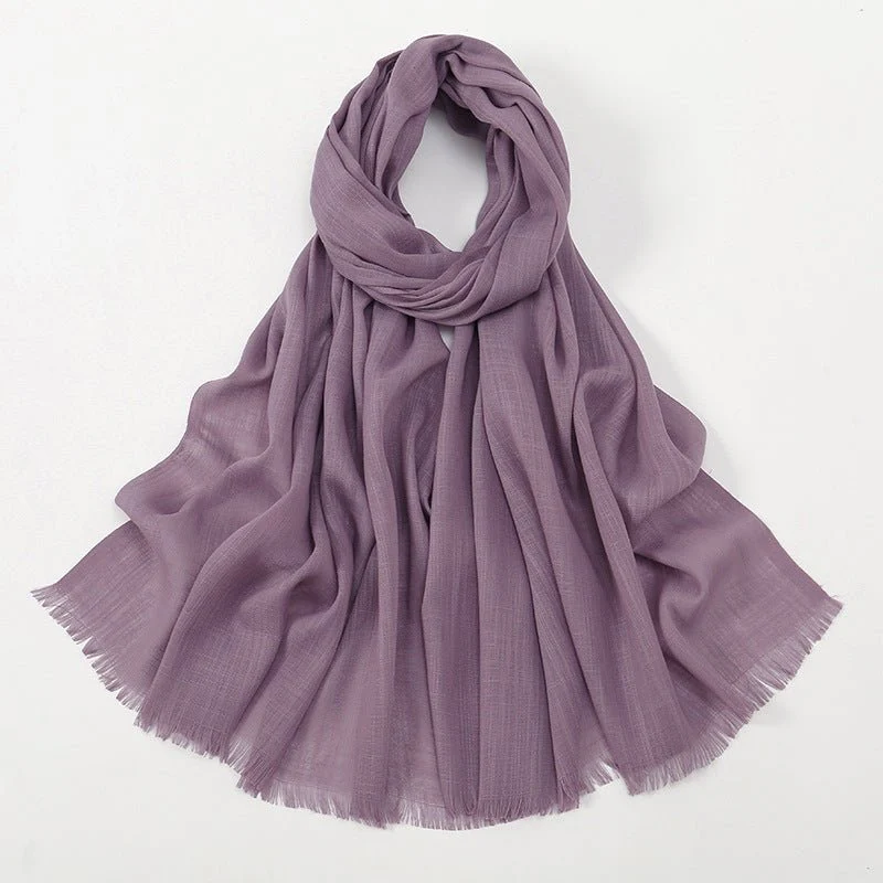 Bamboo Cotton Hijab Scarf(MH208) - Image 15