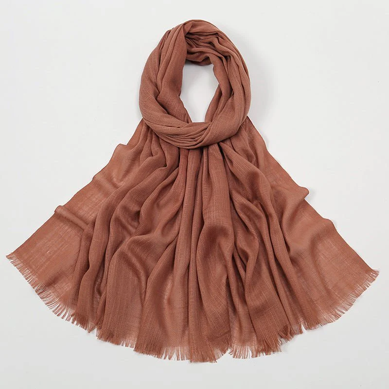Bamboo Cotton Hijab Scarf(MH208) - Image 28