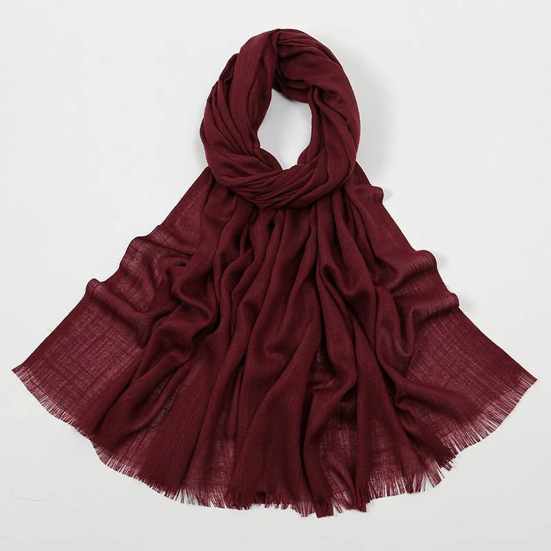 Bamboo Cotton Hijab Scarf(MH208) - Image 29