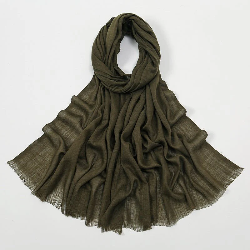 Bamboo Cotton Hijab Scarf(MH208) - Image 31