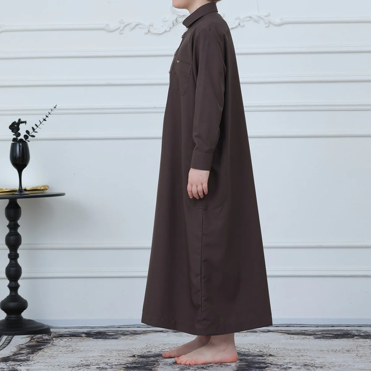 Boys Button-Front Thobe(MKB011) - Image 11