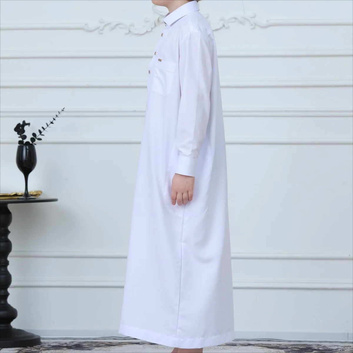 Boys Button-Front Thobe(MKB011) - Image 6