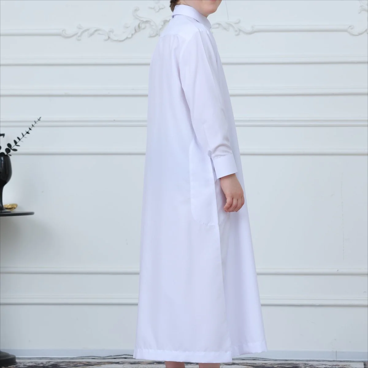 Boys Button-Front Thobe(MKB011) - Image 7