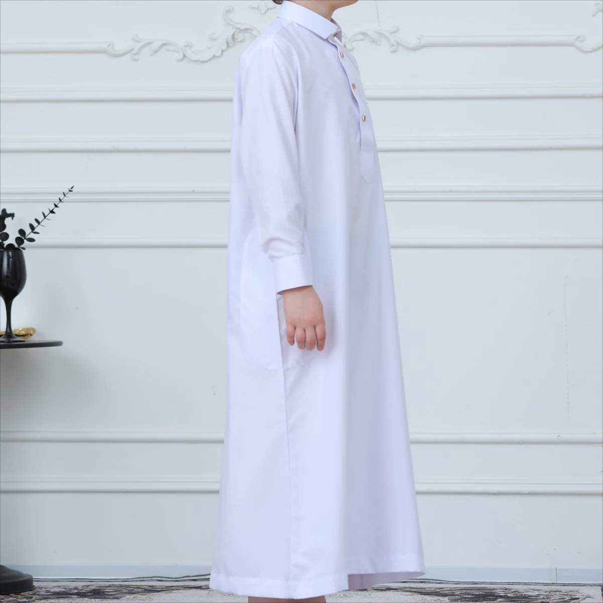 Boys Button-Front Thobe(MKB011) - Image 8