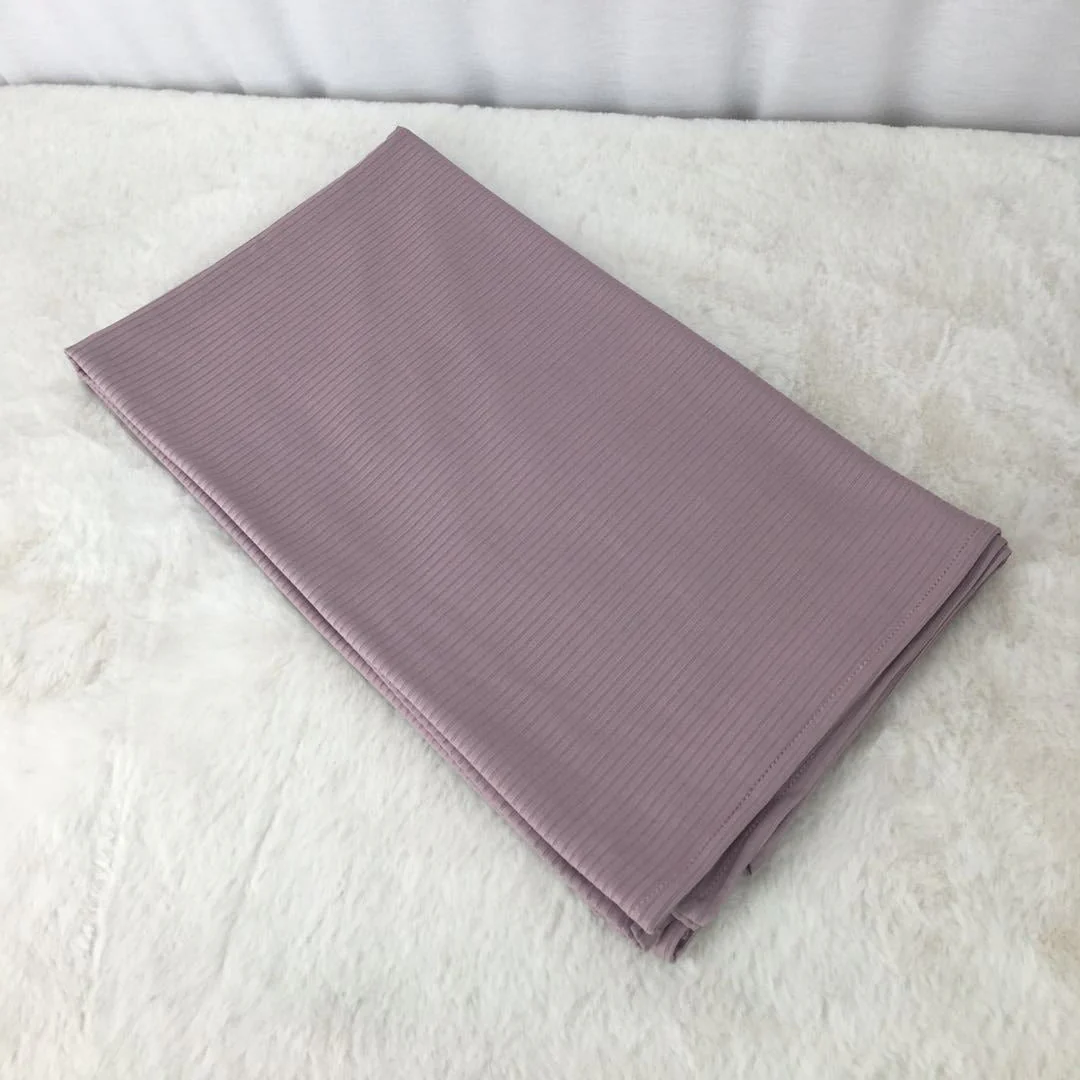 Breathable Stretch Knit Scarf Hijab (MH189) - Image 16