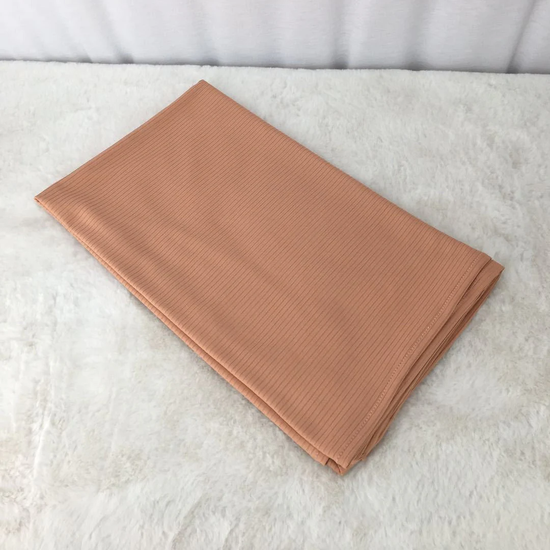 Breathable Stretch Knit Scarf Hijab (MH189) - Image 17