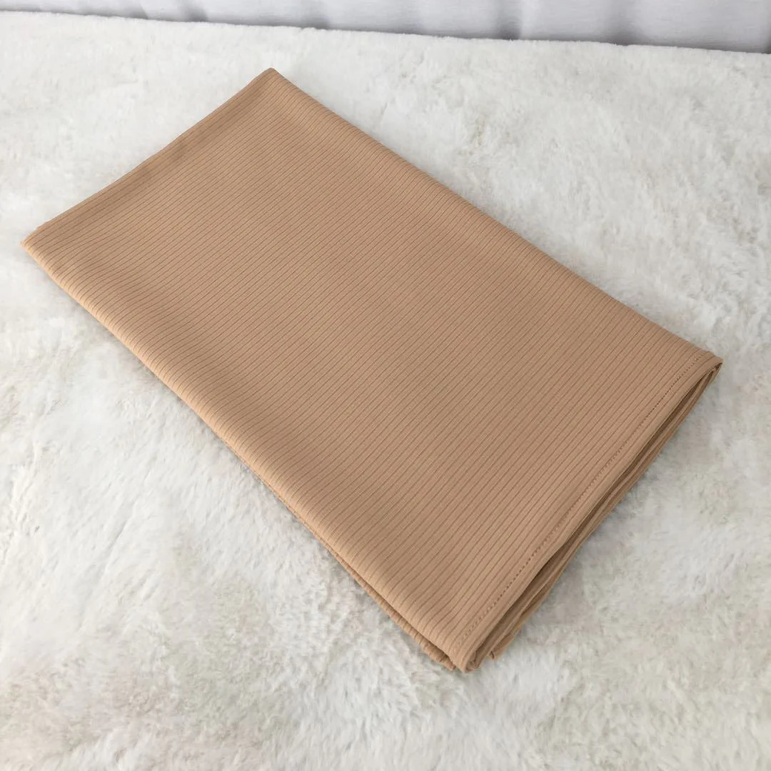 Breathable Stretch Knit Scarf Hijab (MH189) - Image 18