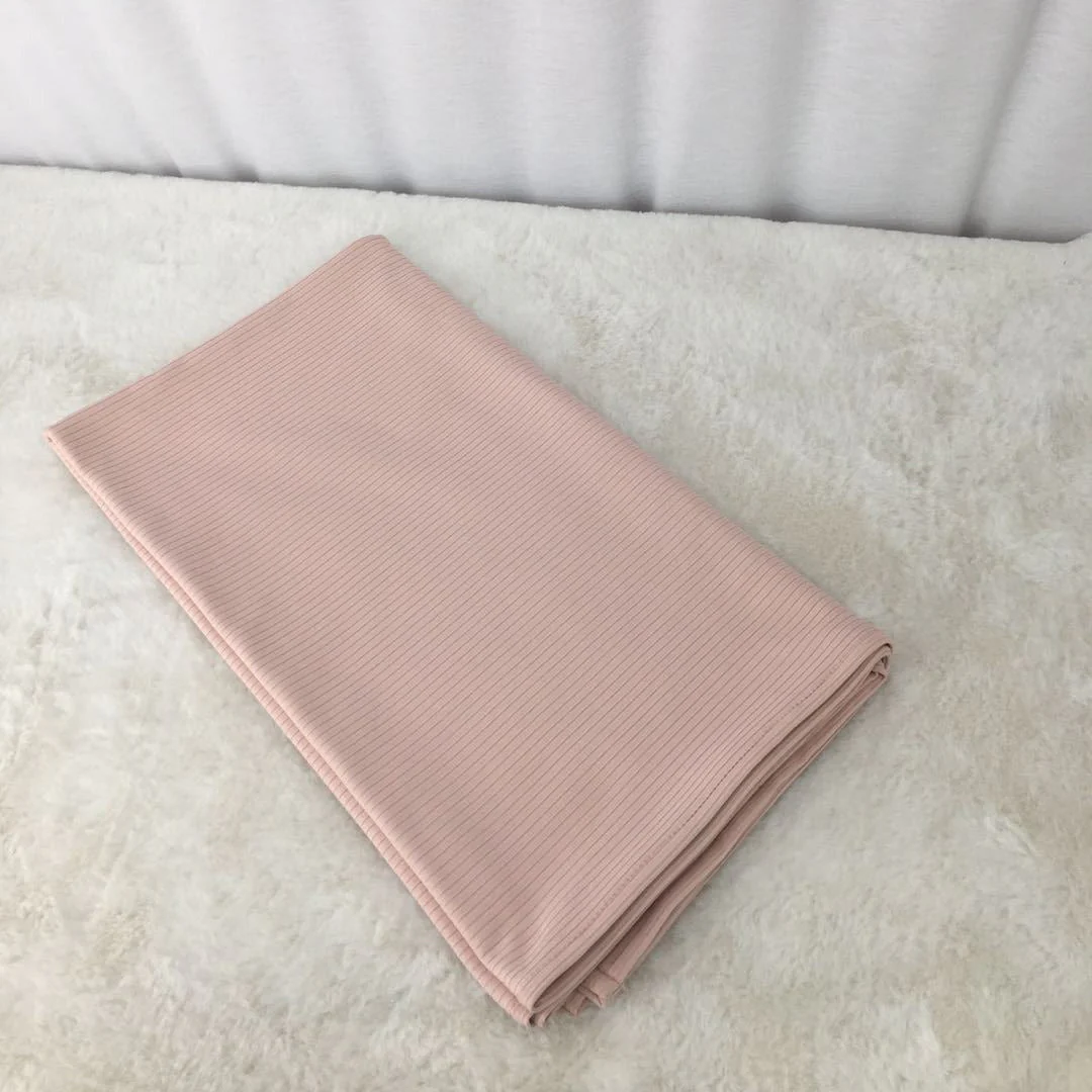 Breathable Stretch Knit Scarf Hijab (MH189) - Image 19