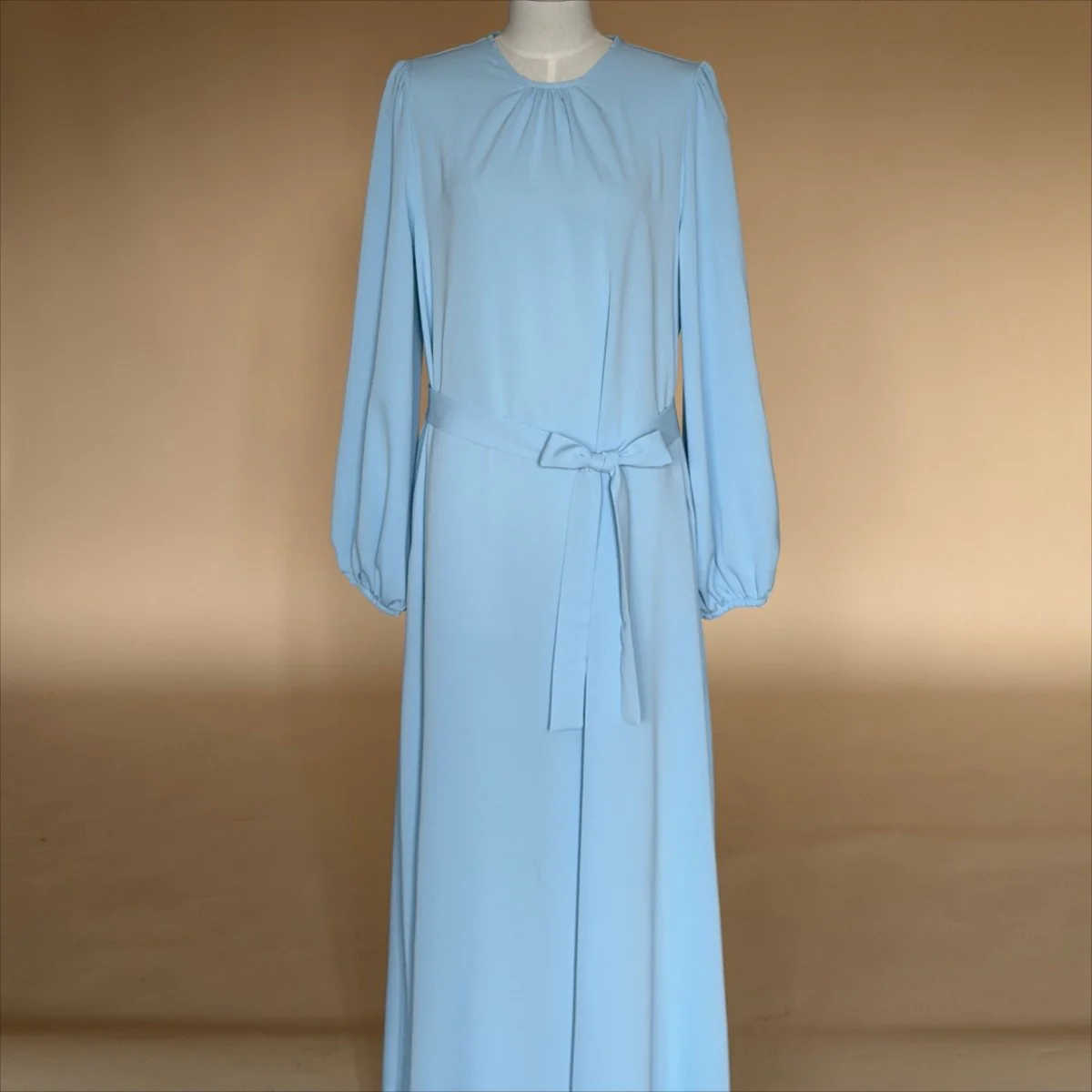 Candy Color Pleated Abaya | Must-have Essential Basic Dress (MA142) - Image 26