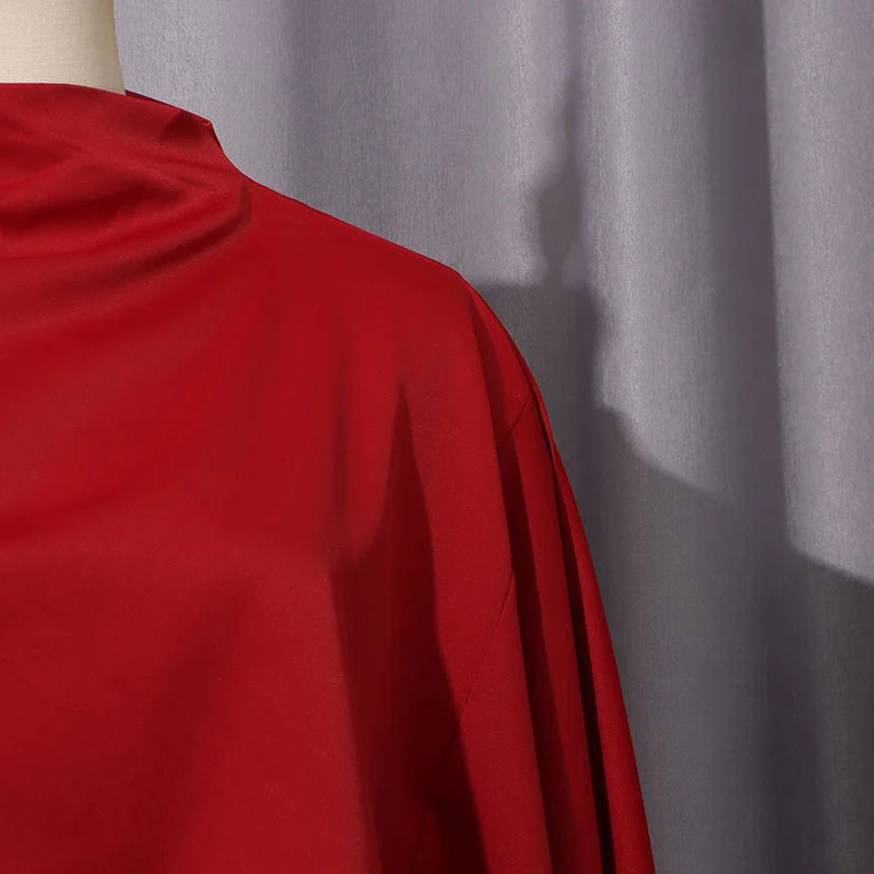 Cape Overlay Dress with Detachable Shawl(MS308) - Image 14
