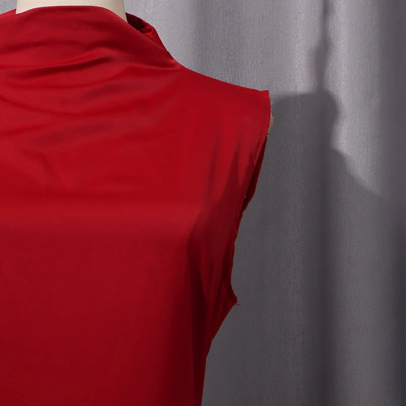 Cape Overlay Dress with Detachable Shawl(MS308) - Image 8