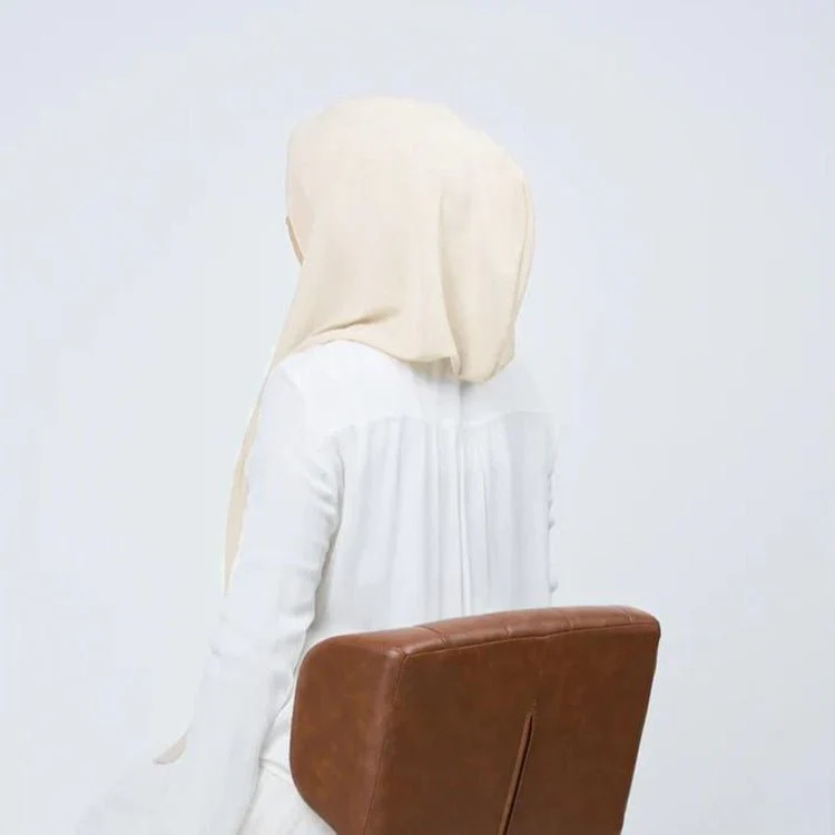 Chiffon Instant Hijab with Magnetic Closure(MH202) - Image 8