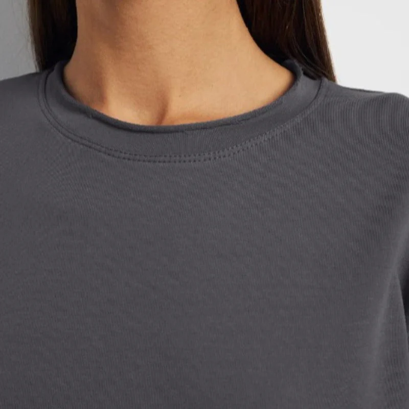 Classic Pullover Maxi Dress | Round Neck Long Sleeve Solid Color Dress(MA317) - Image 4