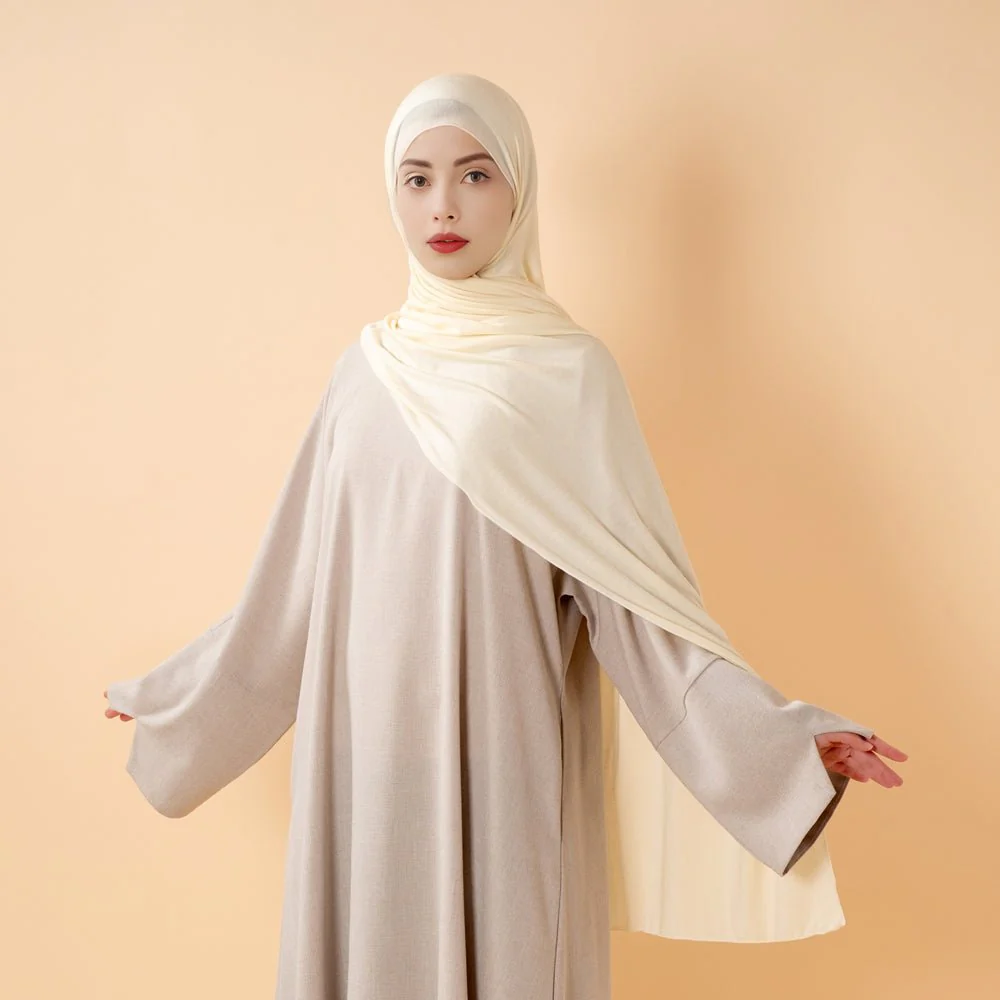 Cloud Soft Wool Blend  Jersey Hijab(MH197) - Image 5