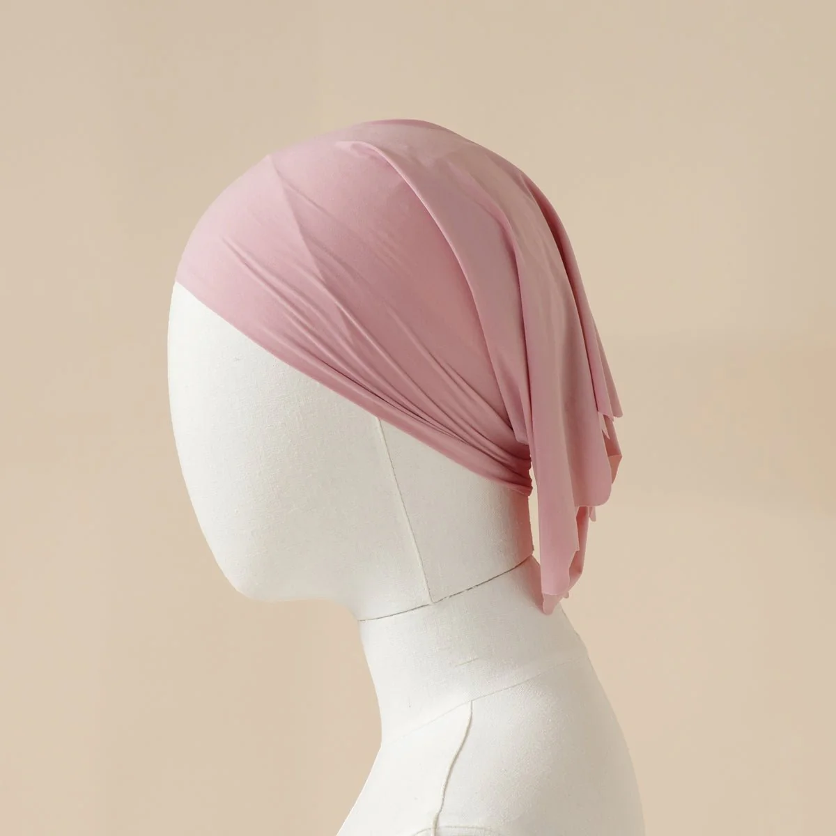 Comfortable Solid Color Elastic Inner Undercaps Hijab (MH093) - Image 4