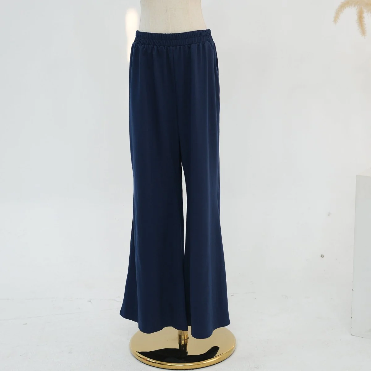 Cotton Two-Piece Set | Belted Tunic Top & Pants(MS279) - Image 21