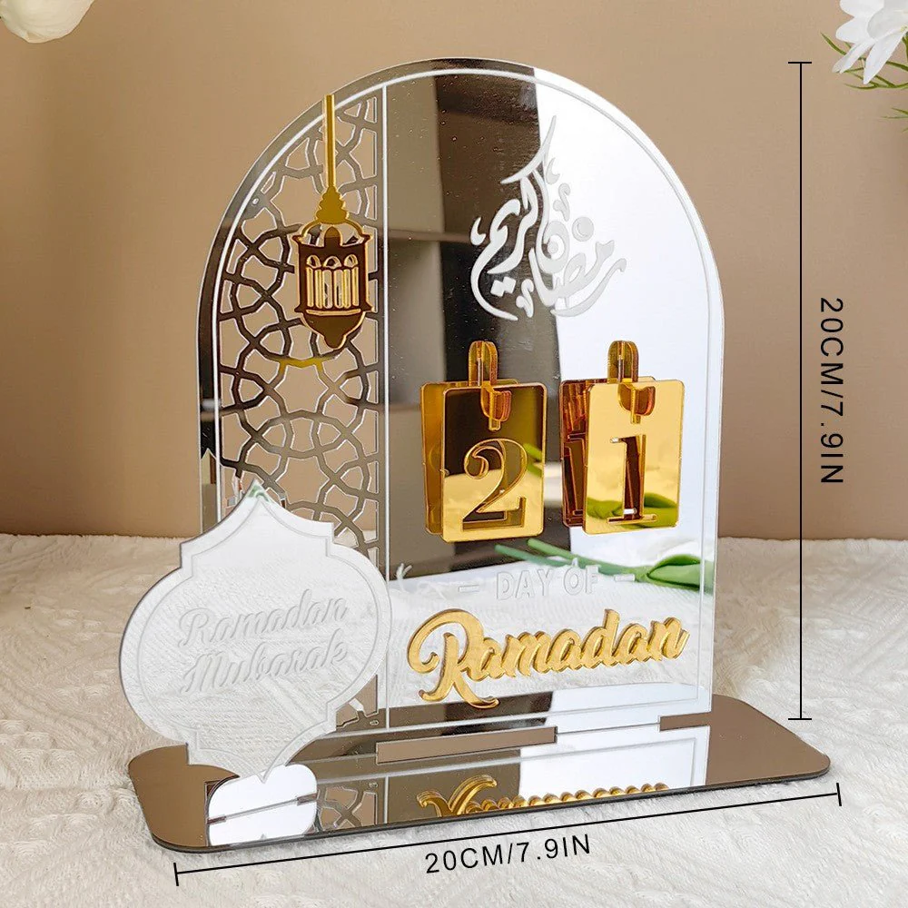Creative Ramadan Countdown Acrylic Ornament (MAC381) - Image 10