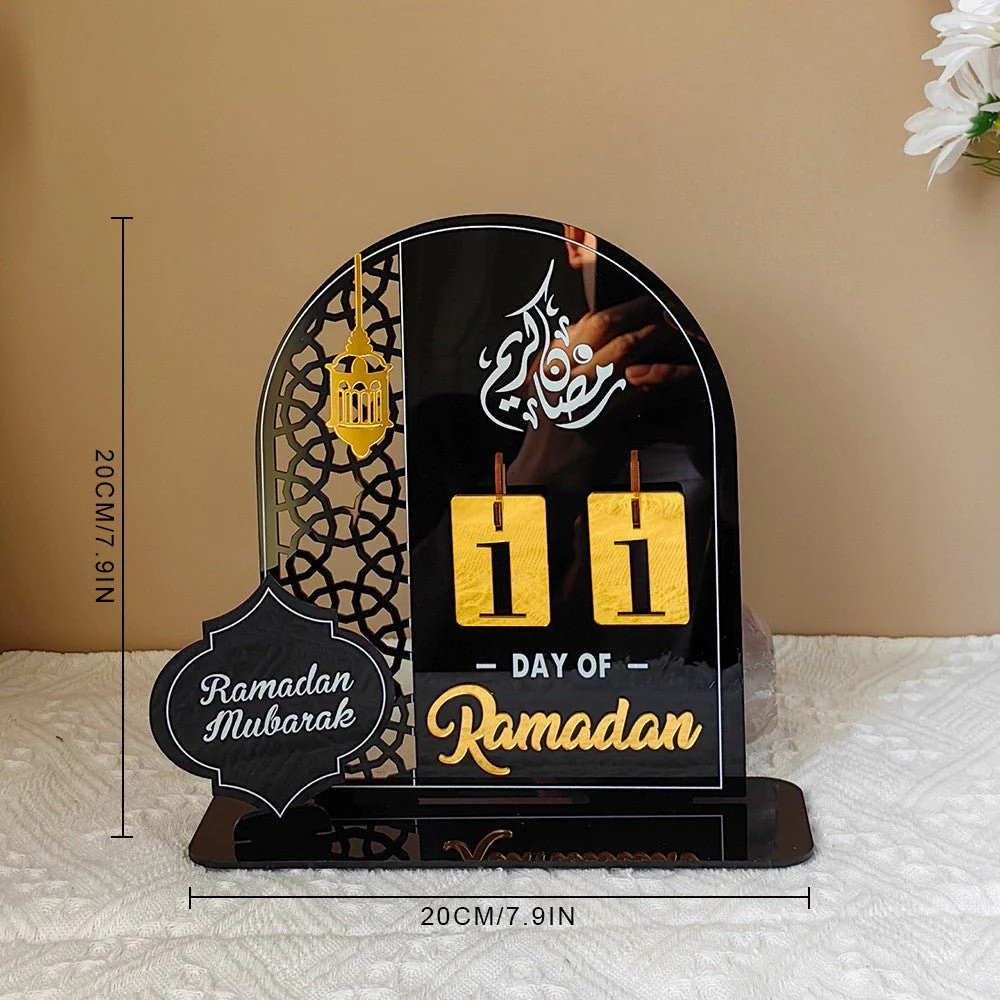 Creative Ramadan Countdown Acrylic Ornament (MAC381) - Image 14