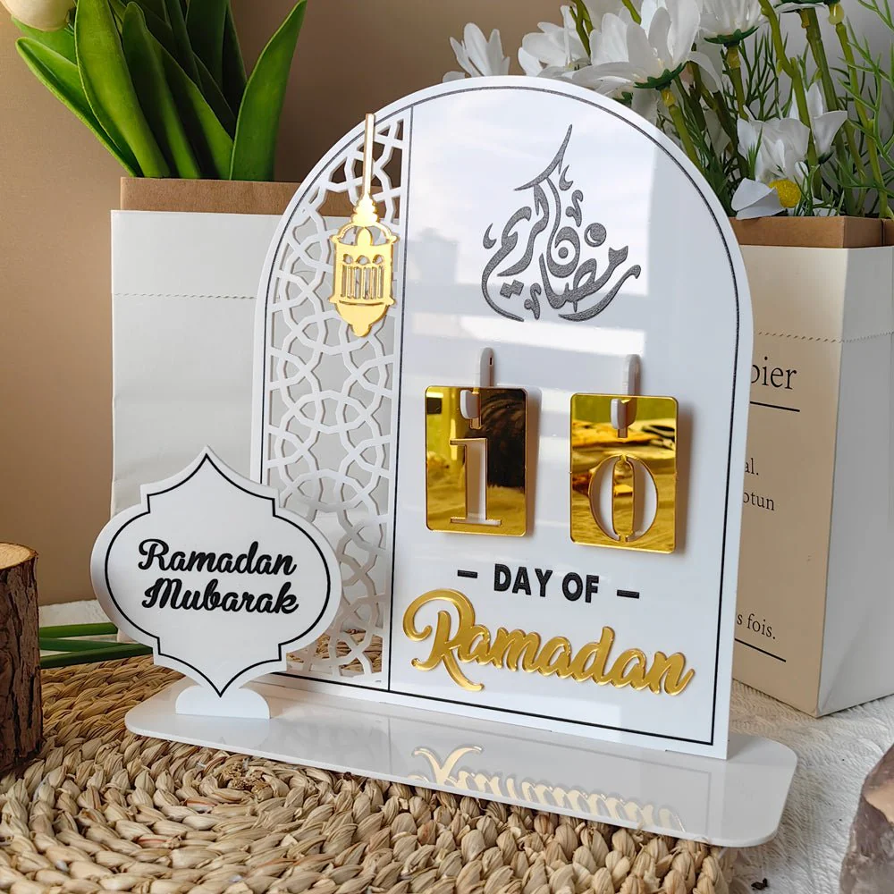 Creative Ramadan Countdown Acrylic Ornament (MAC381) - Image 15
