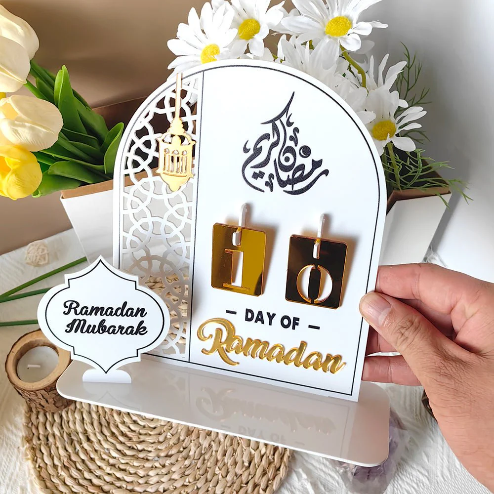 Creative Ramadan Countdown Acrylic Ornament (MAC381) - Image 17